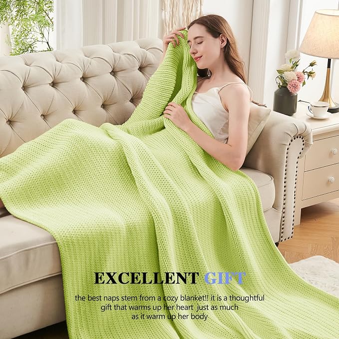 L'AGRATY Knitted Weighted Blanket - Image 7