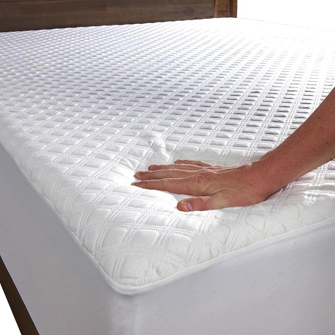 SafeRest Sleepure Waterproof Mattress Protector Full Size by SafeRest