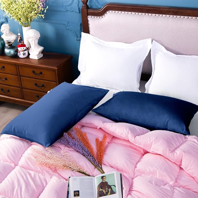 NTBAY Egyptian Cotton Queen Pillowcases - Image 6