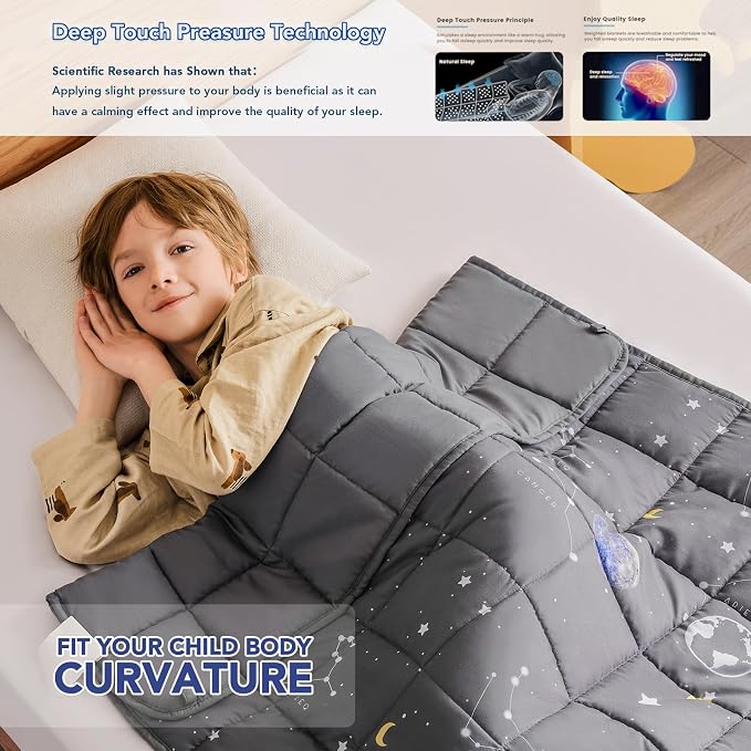 Topcee Weighted Blanket Cooling Throw Heavy Blanket - Image 2