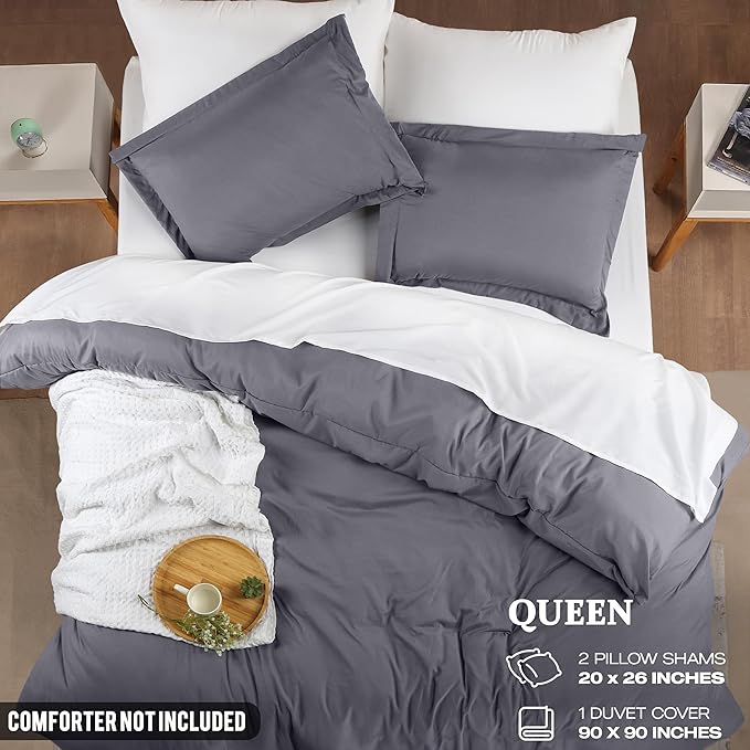 Utopia Bedding Duvet Cover Queen Size - Image 2