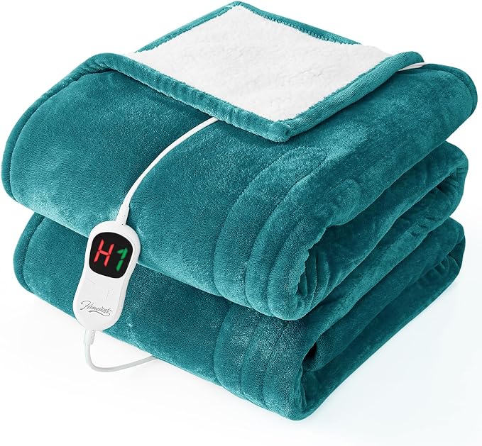 Homemate Electric Heated Blanket Full by Homemate