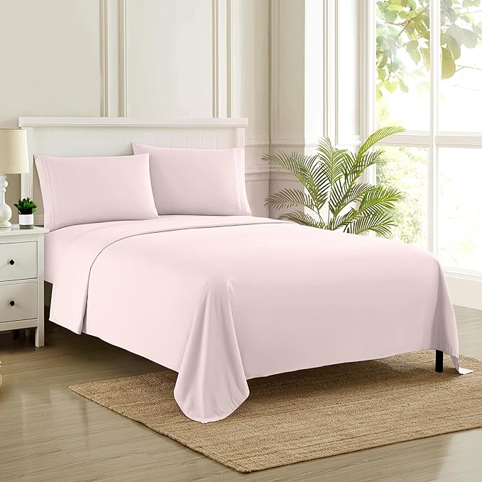 Queen Size Bed Sheets by SweetHomeCollection