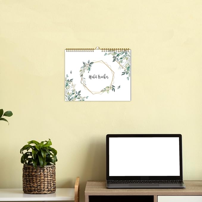 Habit Tracker Calendar，12 Monthly Habit Tracker Journal - Image 7