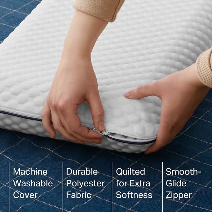 Weekender Gel Memory Foam Camping Pillow - Image 5