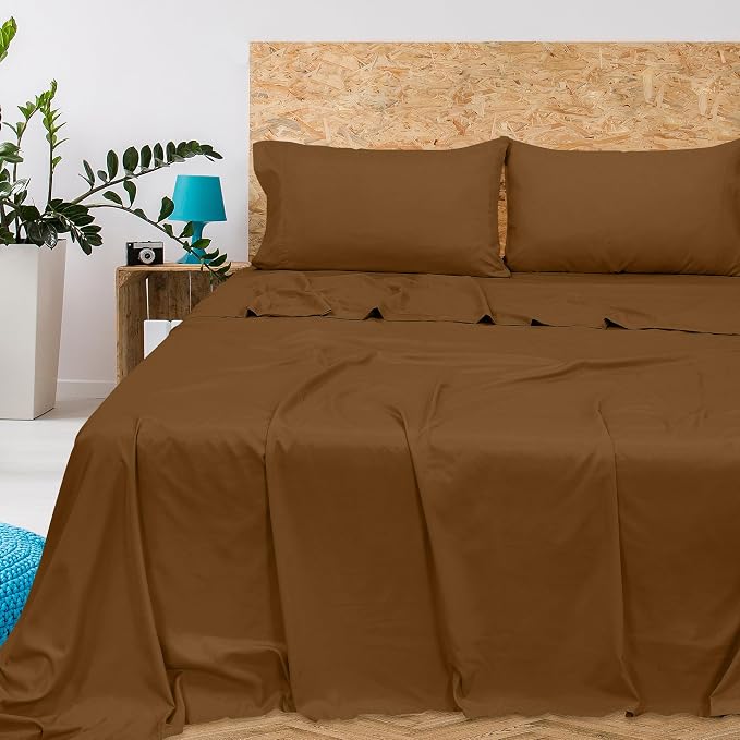 Royale Linens 300 Thread Count 100% Long Staple Combed Cotton Flat Sheet - Image 9