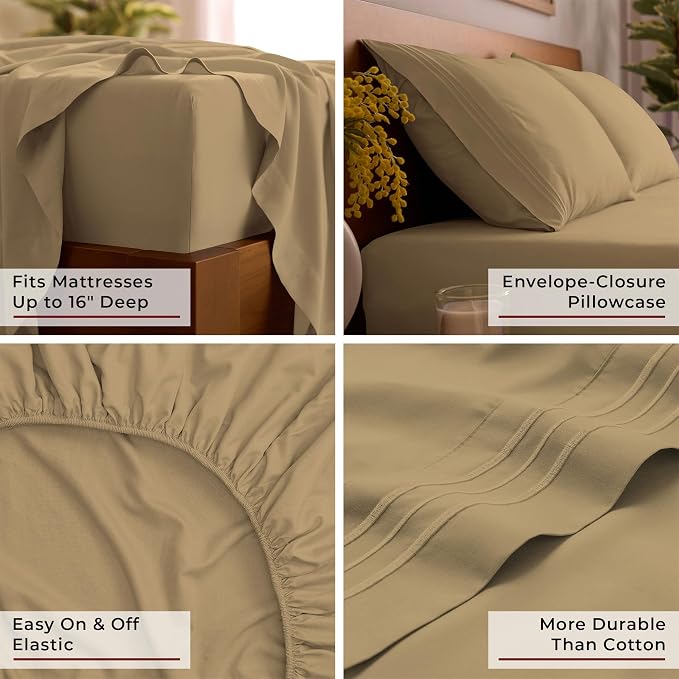 Mellanni Queen Sheets Set - Image 5