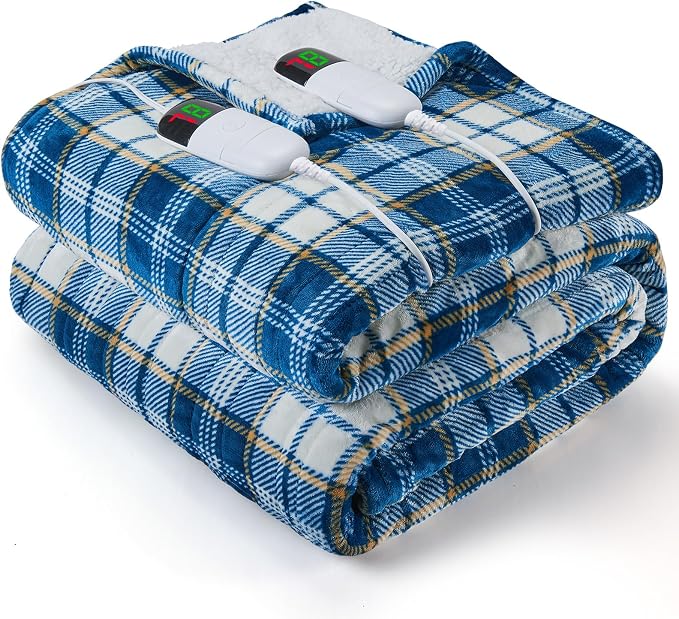 Heated Electric Blanket Queen Size, 84X90 Heating Blanket Queen - Image 9