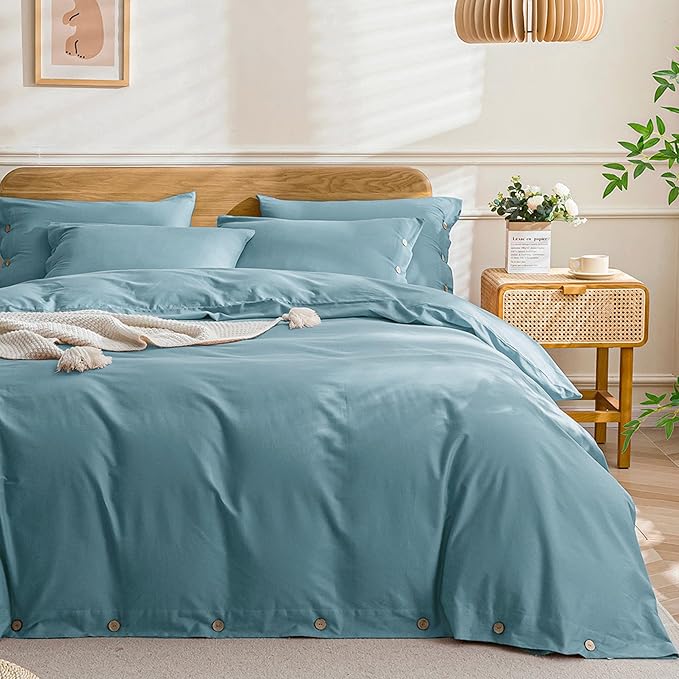 JELLYMONI Cotton Duvet Cover Cal King Size by JELLYMONI