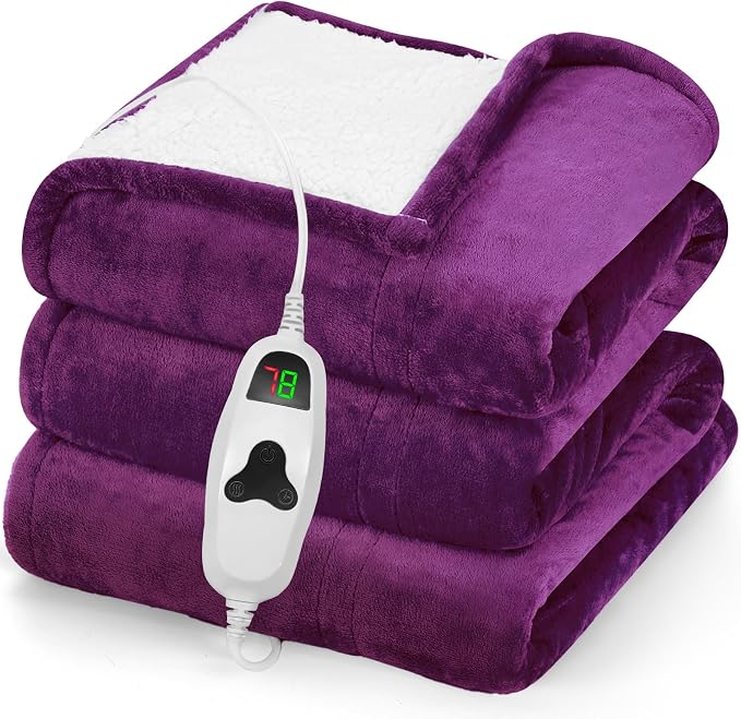 greenoak Heated Blanket Electric Full 72"X84", Heating Blanket - Image 9