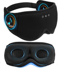 Sleep Mask with Headphones Bluetooth 5.4, TOPOINT 3D Eye Mask Blackout with by TOPOINT