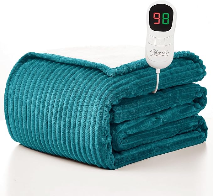 Homemate Heated Blanket Electric Throw by Homemate