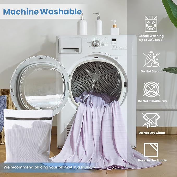 OIGAE Cooling Blanket for Hot Sleepers - Image 6