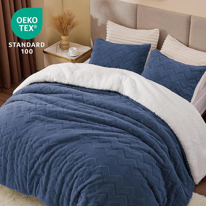 BEDELITE Fluffy King Size Comforter Set - Image 4