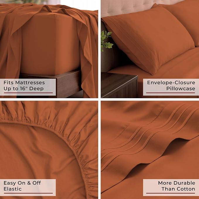 Mellanni King Sheets Set - Image 5