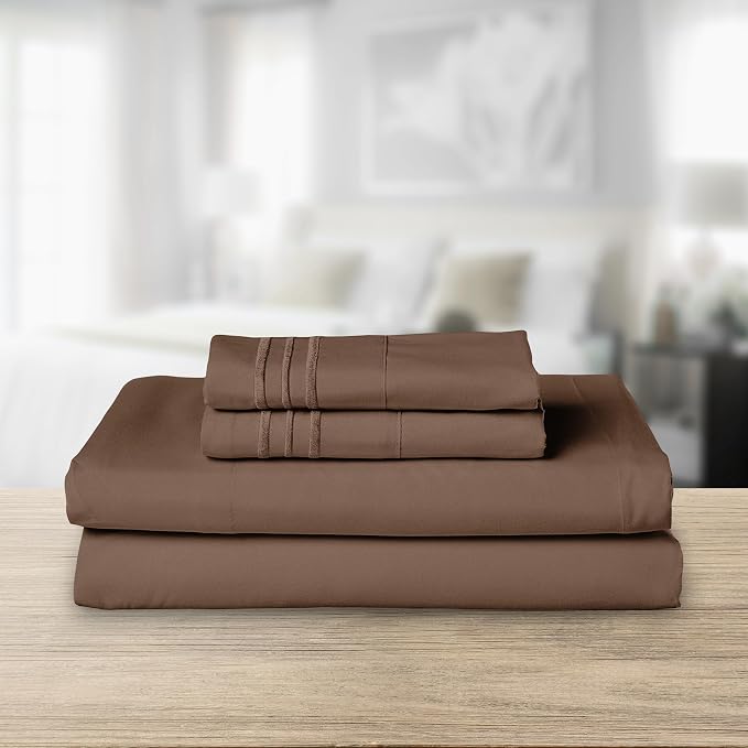 Elegant Comfort Luxurious 1500 Premium Hotel Quality Microfiber Three Line - Image 2