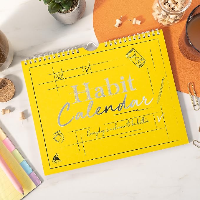 Clever Fox Habit Tracker Calendar – Inspirational Goal Tracker and Habit - Image 5
