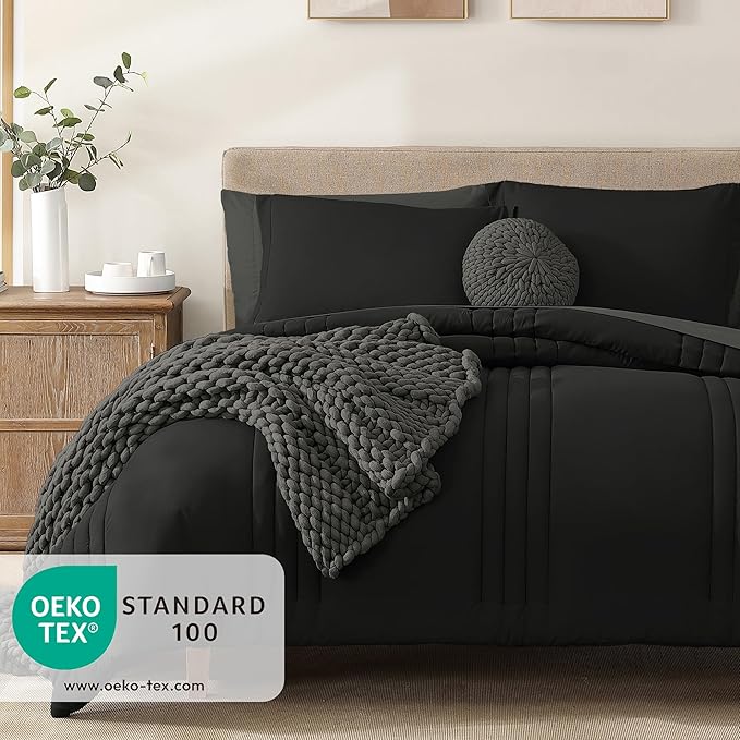 Monbix Oversized Queen Comforter Set - Image 2