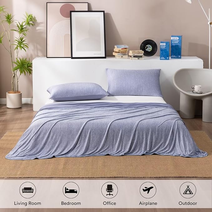 HOMFINE Cooling Blankets for Hot Sleepers - Image 6