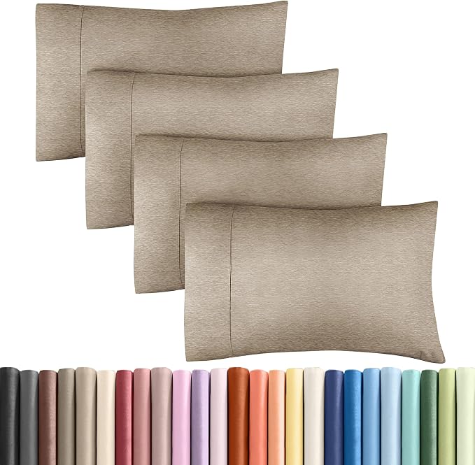 King Pillow Cases Set of 4 by CGKUnlimited