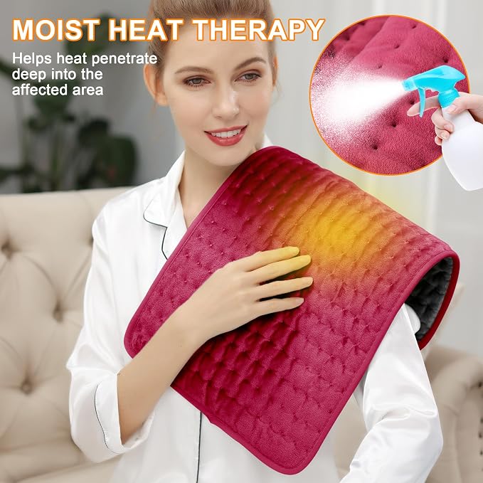 Deepsoon Heating Pad, Electric Heating Pads - Image 3