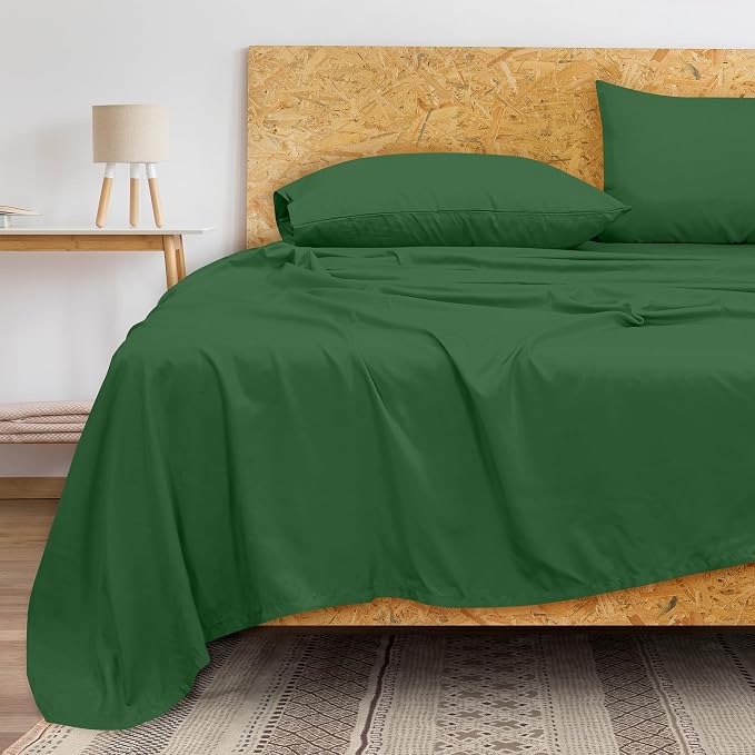 Royale Linens 300 Thread Count 100% Long Staple Combed Cotton Flat Sheet - Image 9