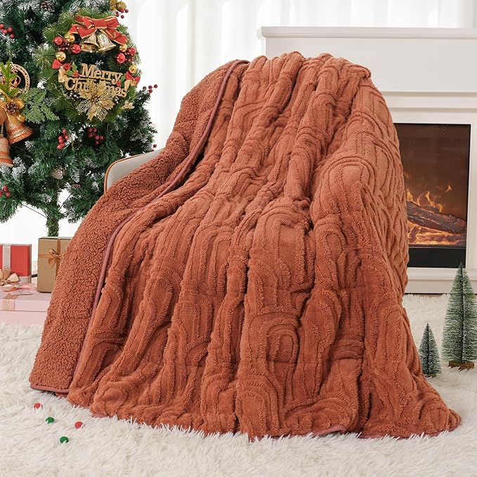 Cottonblue Jacquard Weighted Blanket - Image 9