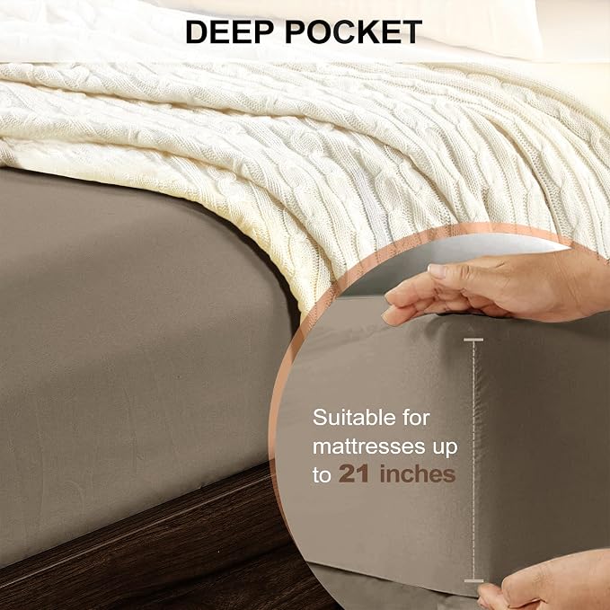 FreshCulture Twin XL Fitted Sheet Only - Image 4