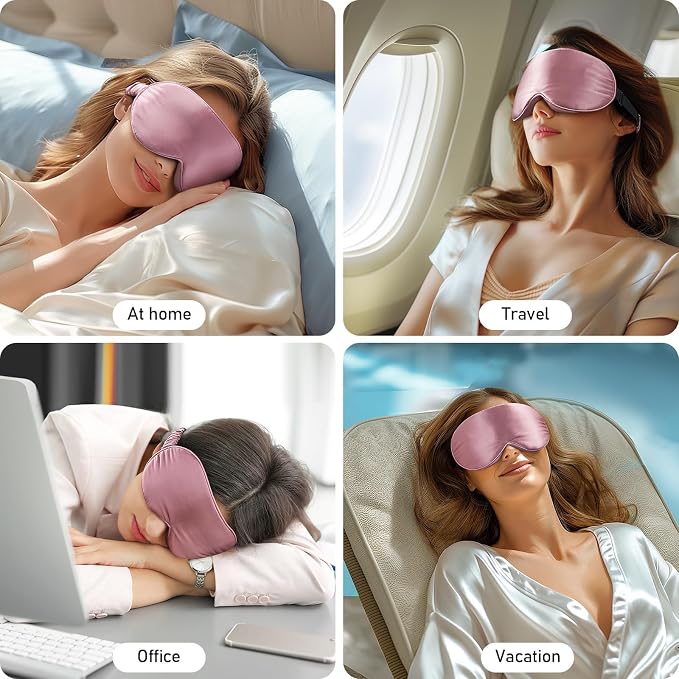 LitBear 100% 22 Momme Mulberry Silk Sleep Mask - Image 7