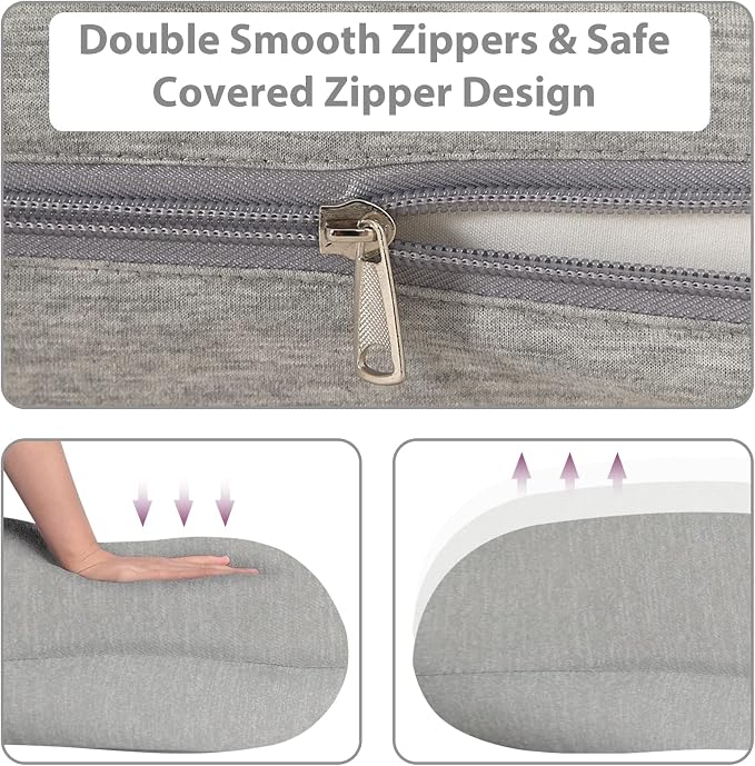 BATTOP Pregnancy Pillows for Sleeping, Maternity Pillow - Image 5