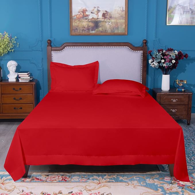 NTBAY Queen Flat Sheet Only - Image 4
