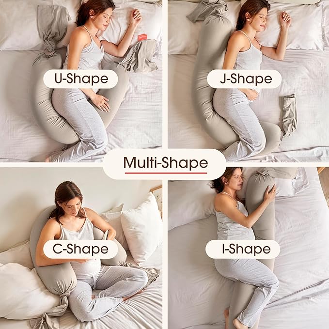 bbhugme Adjustable Pregnancy Pillow – Full Body Support - Image 5