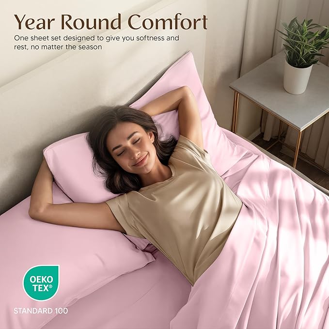 Utopia Bedding Queen Size Sheet Set – 4 Piece Bed Sheets, Soft and Breathable - Image 5