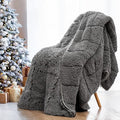 Wemore Shaggy Long Fur Faux Fur Weighted Blanket, Cozy and Fluffy Plush Sherpa by WemoreDirect