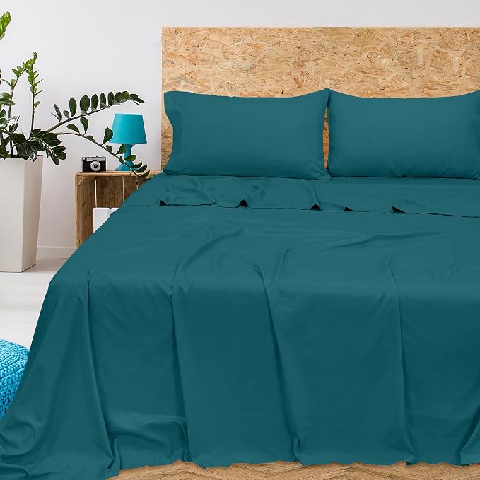 Royale Linens 300 Thread Count 100% Long Staple Combed Cotton Flat Sheet - Image 9