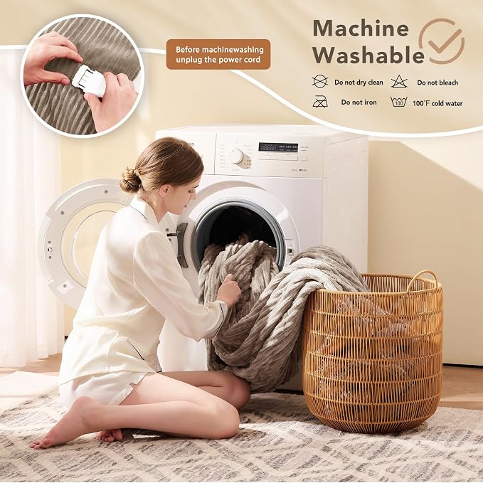 Homemate Electric Heated Blanket King Size - Image 7