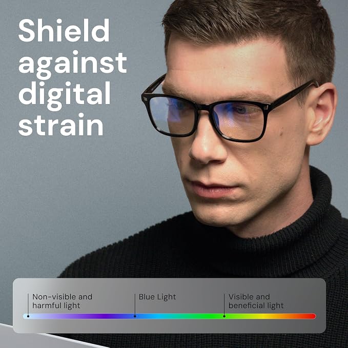 Gaoye Zebra Blue Light Glasses for Computer & Gaming - Image 5