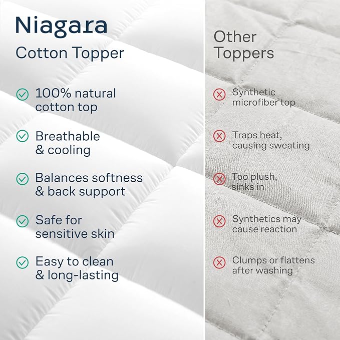 Cloud-Like Twin Mattress Topper - Image 8