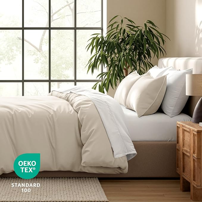 Bare Home Bedding Duvet Cover Queen Size - Image 5