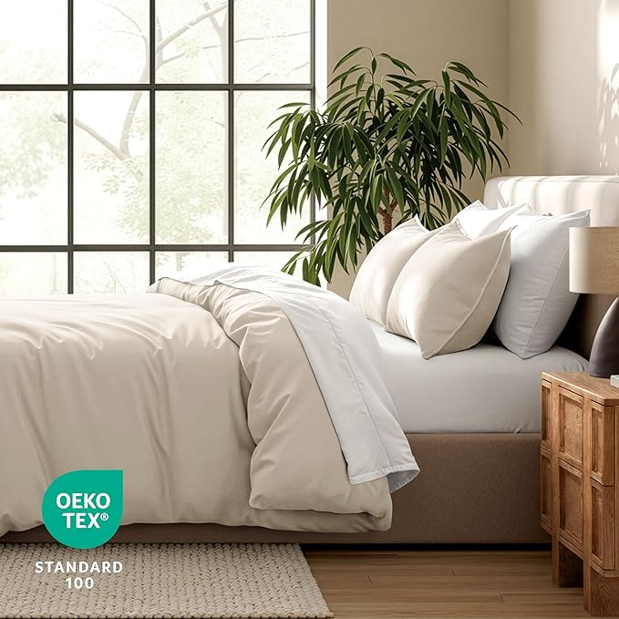 Bare Home Bedding Duvet Cover Oversized Queen - Image 5