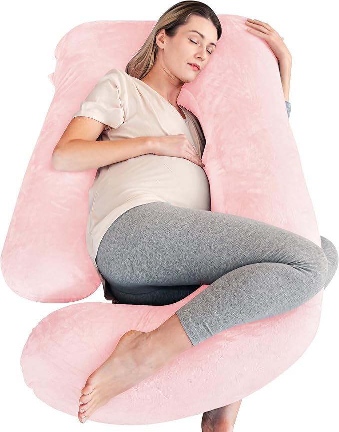 Cute Castle Pregnancy Pillows, Soft U-Shape Maternity Pillow by Cute+Castle