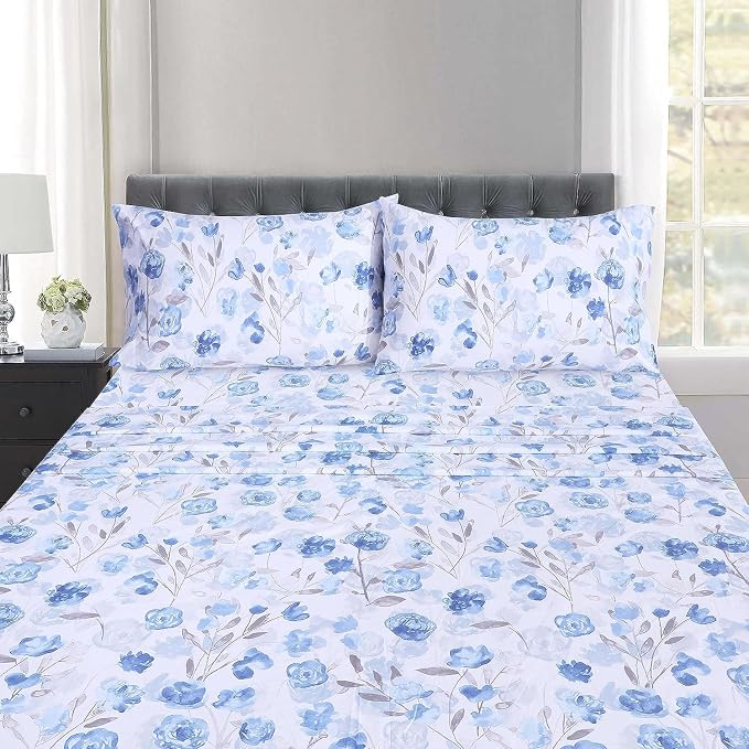 RUVANTI 100% Cotton Sheets – Twin XL Size Percale Bedding, Cooling & Breathable - Image 5