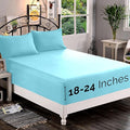 Elegant Comfort 1500 Premium Quality Fitted Sheet Ultra Soft 18-24 Inch Extra by ELEGANTCOMFORT
