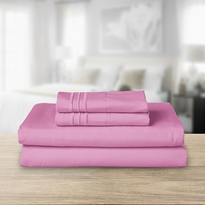 Elegant Comfort Luxurious 1500 Premium Hotel Quality Microfiber Three Line - Image 2