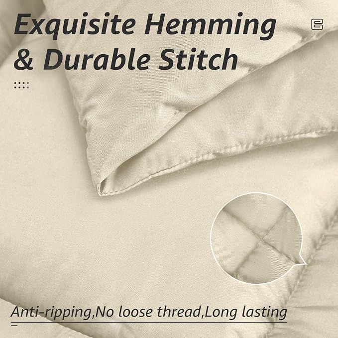 HYLEORY All Season Queen Size Bed Comforter - Image 5