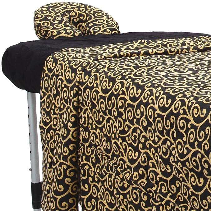 ForPro Premium Designer Flannel 3-Piece Massage Sheet Set by ForProProfessionalCollection