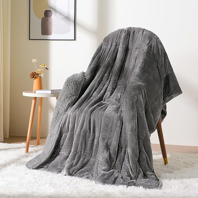Cottonblue Weighted Blanket 15lbs 80x87 Inches - Image 8