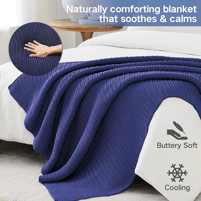 Guohaoi Knitted Weighted Blanket - Image 3
