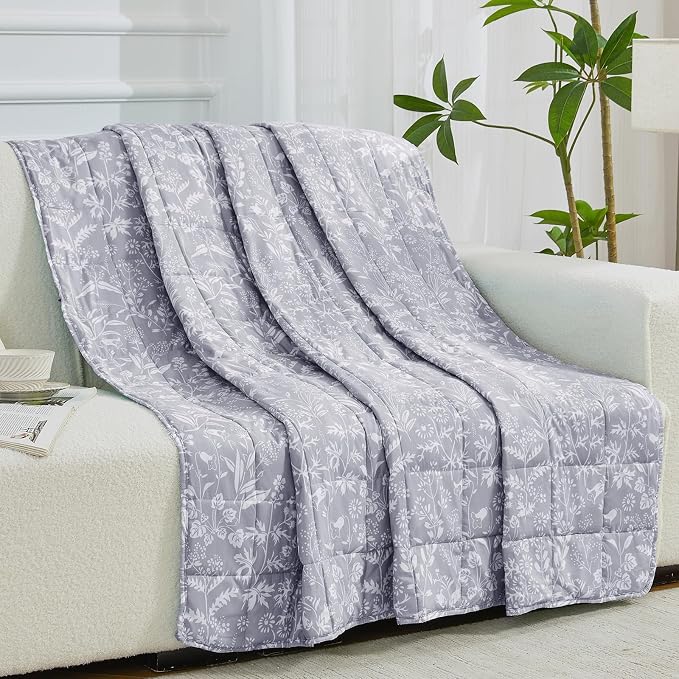 yescool Weighted Blanket for Adults Cooling Heavy Blanket for Sleeping Perfect - Image 7