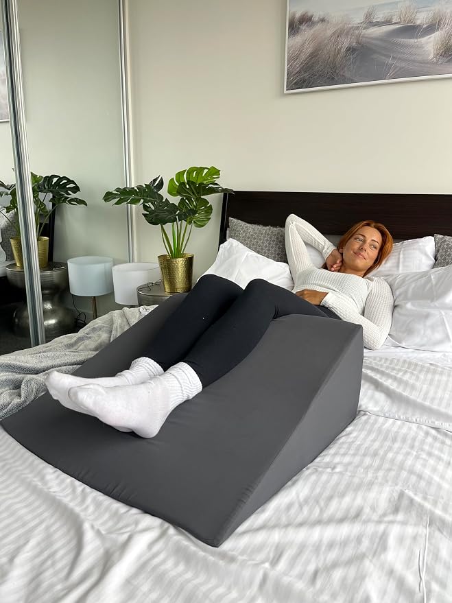Bamboo Viscose Wedge Pillow Case Cover 24" W x 24" L x 10" H, Moisture-Wicking - Image 9